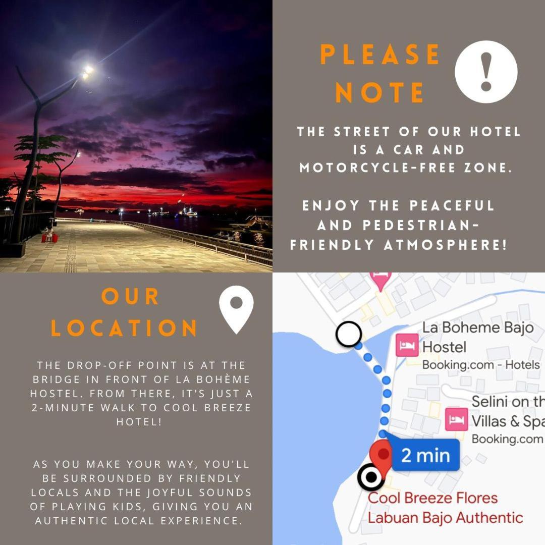 Cool Breeze Authentic Hotel Labuan Bajo Komodo Luaran gambar